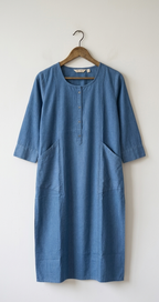 Cotton Round Neck Single Piece Kurta