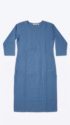 Cotton Round Neck Single Piece Kurta