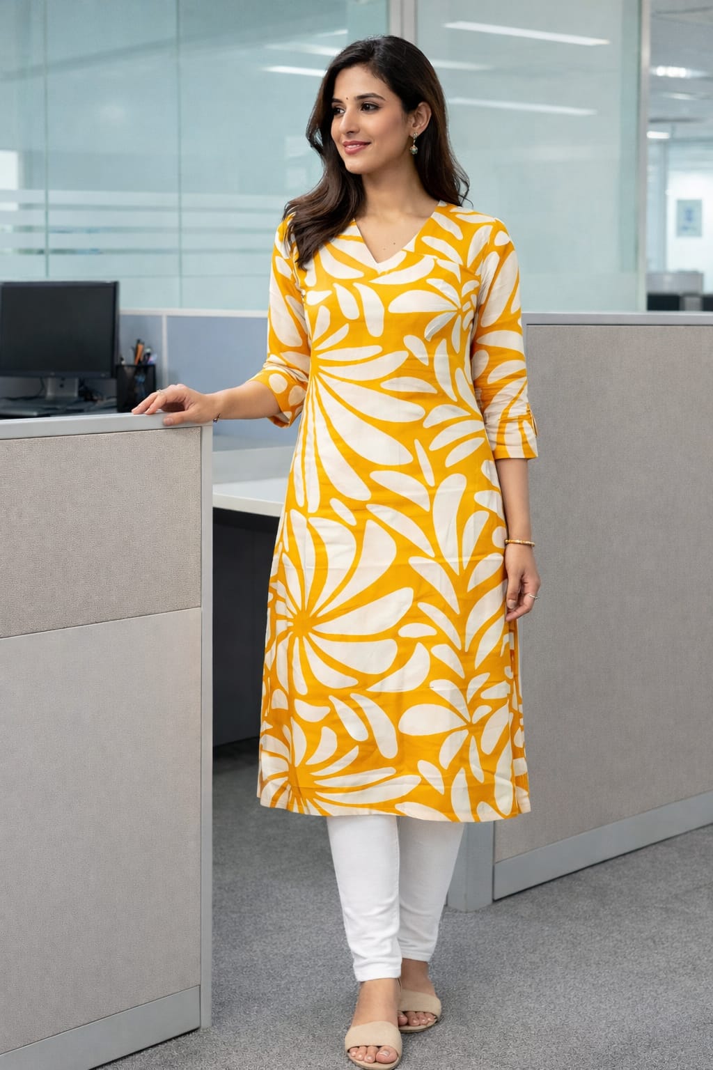 Cotton Printed Single Piece Kurta