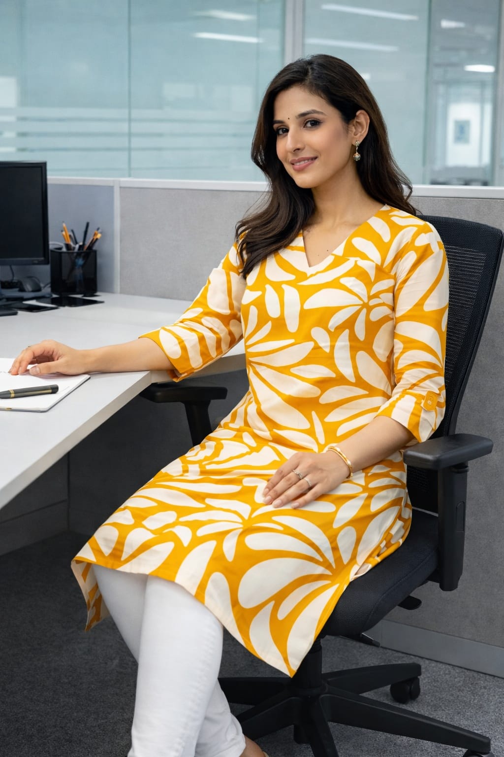 Cotton Printed Single Piece Kurta
