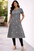 Short Sleeve Cotton Handloom Ethnic Kurta