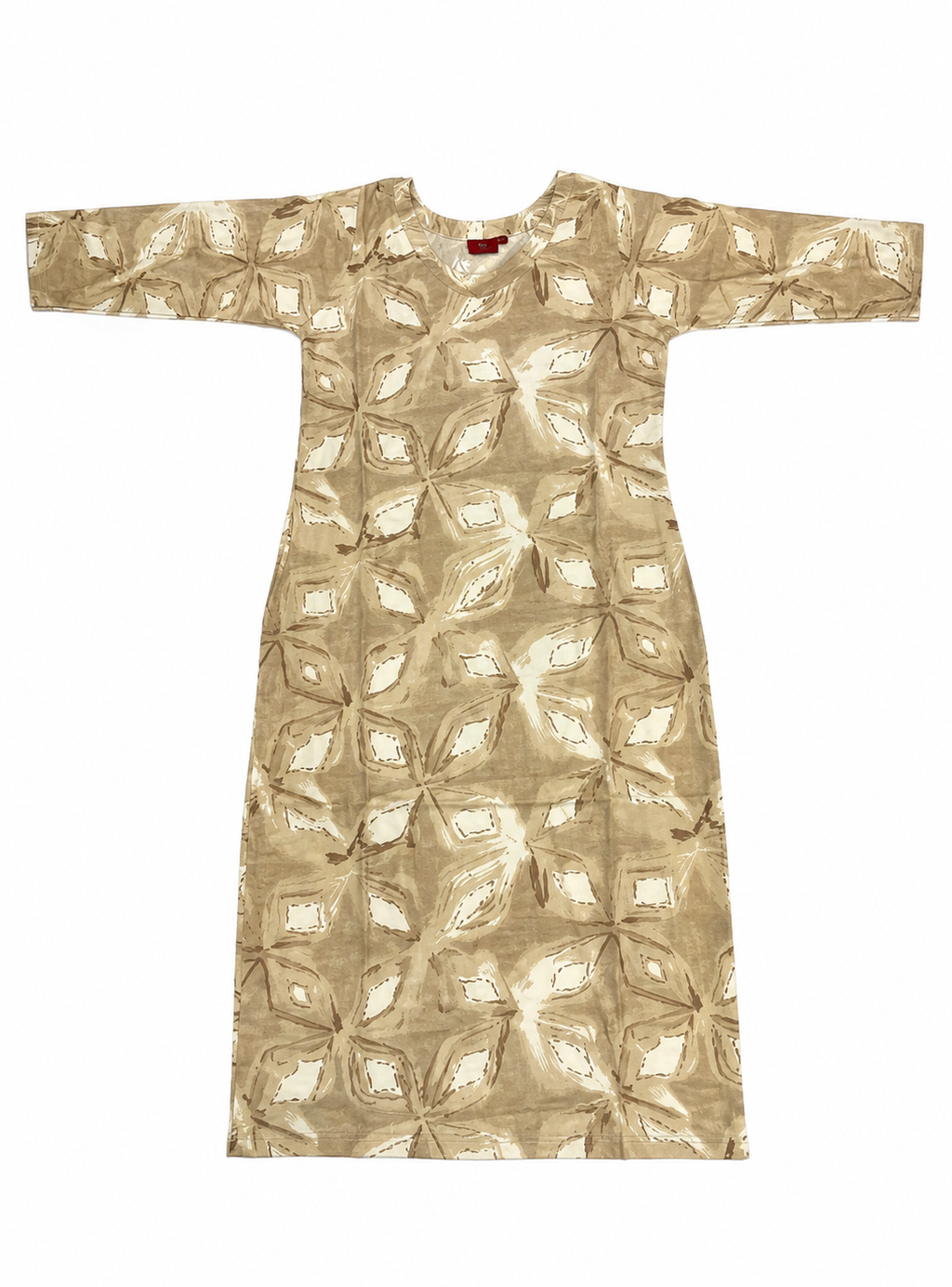 Floral Printed Cotton Ethnic Kurti for Women