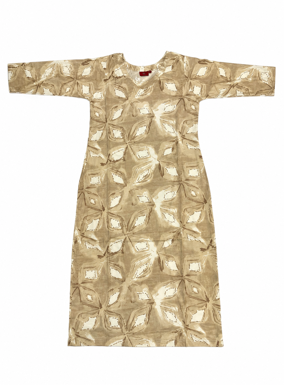 Floral Printed Cotton Ethnic Kurti for Women