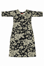 Floral Printed Cotton Ethnic Kurti for Women