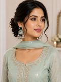 Premium Oxidized Silver Triple-Drop Statement Jhumka Earrings
