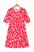 Floral Printed Cotton Ethnic Kurti for Women