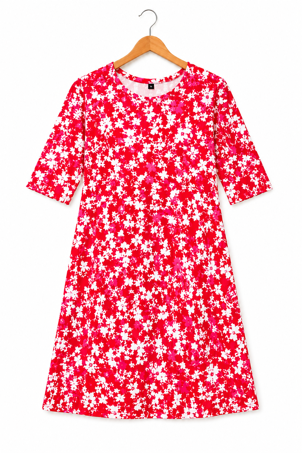 Floral Printed Cotton Ethnic Kurti for Women