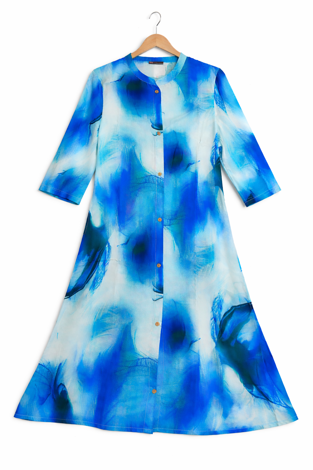 Casual A-Line Cotton Flare Kurti