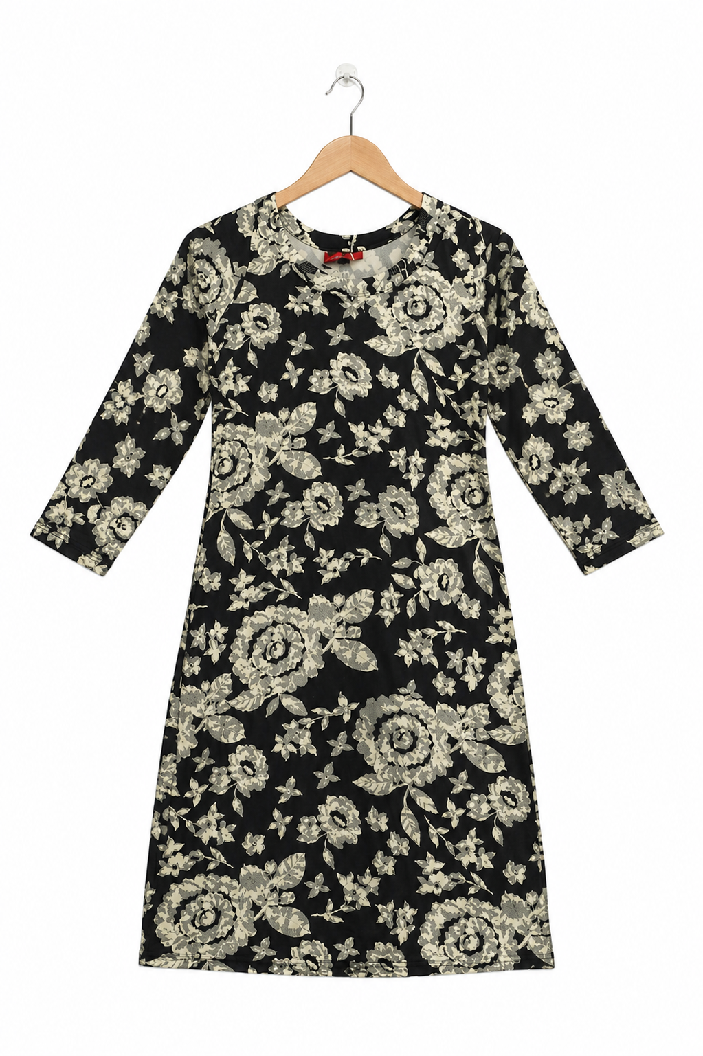 Floral Printed Cotton Ethnic Kurti for Women